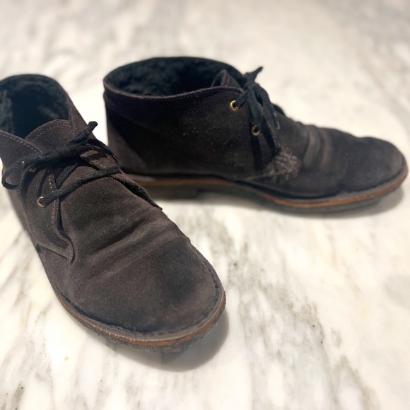 Golden Goose suede ankle boots - Picture 1 of 7